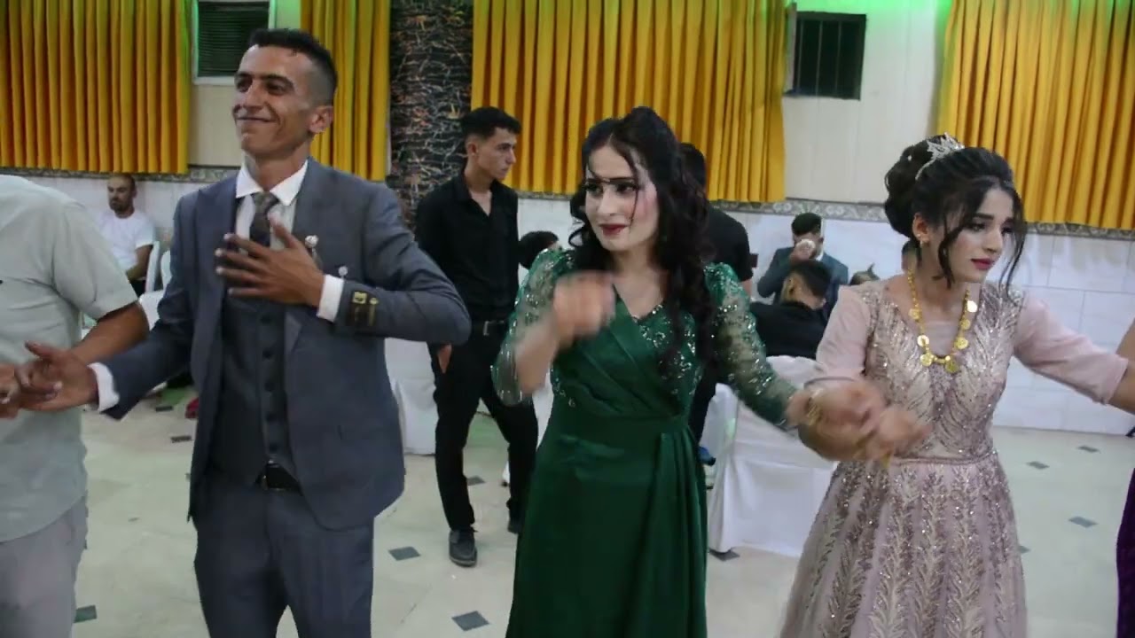 حفلة كوباني في كوردستان قرية بيررمي (إيبي عيسى)أستاذ أحمد عيسى و آنسة رنكين شكري(1)