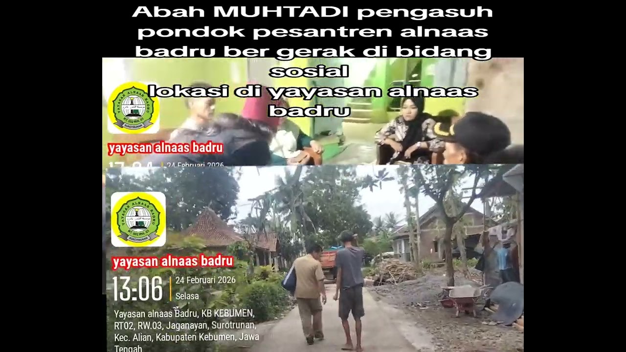 Yayasan alnaas badru ber gerak di bidang sosial 