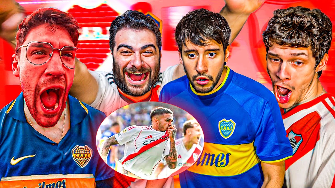 Boca 0 River 1 | Reacciones de Amigos | Liga Argentina 2024