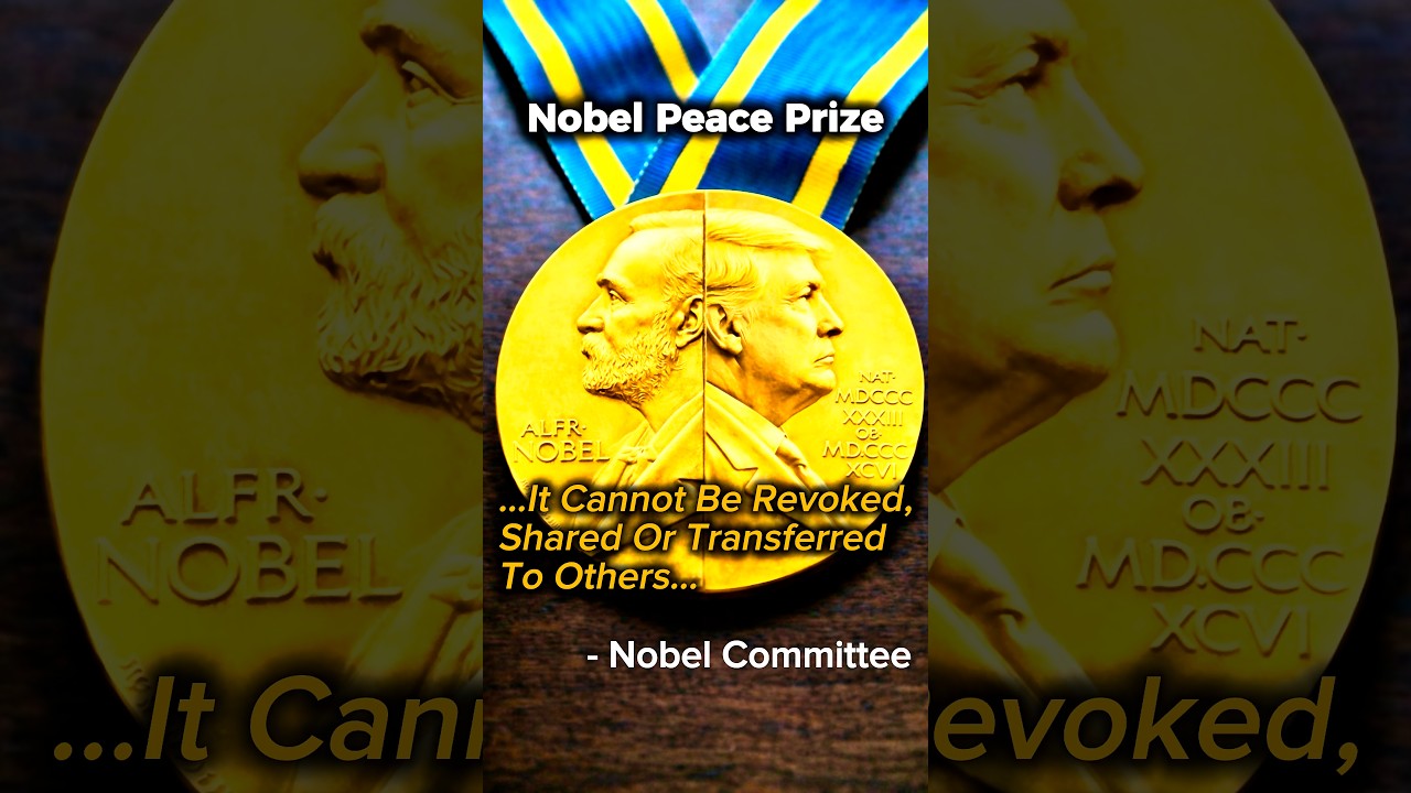 Trump Accepts a Nobel That Isn’t His 🤡 