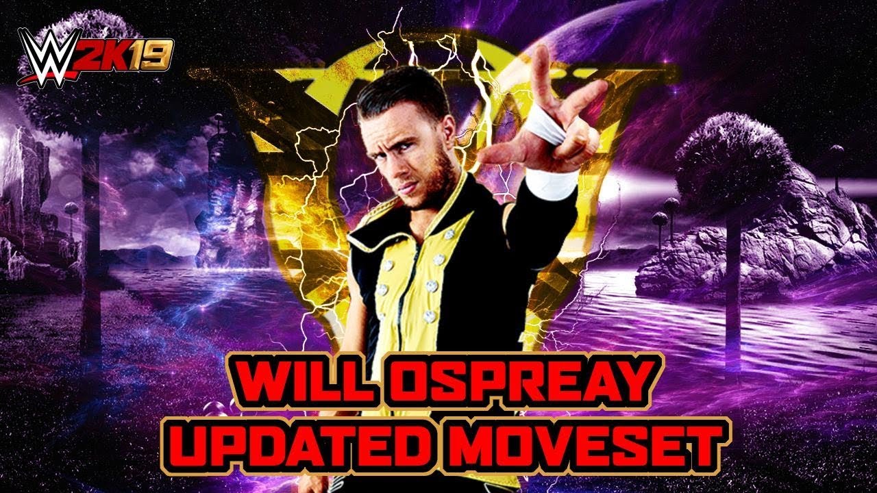 WWE 2K19 Will Ospreay Updated Moveset