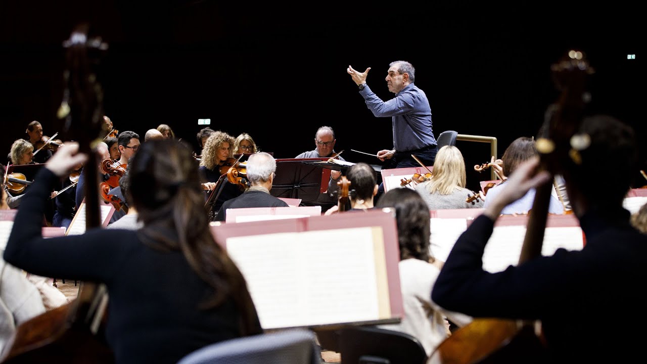 In prova: Daniele Gatti - Brahms - Orchestra dell'Accademia di Santa Cecilia