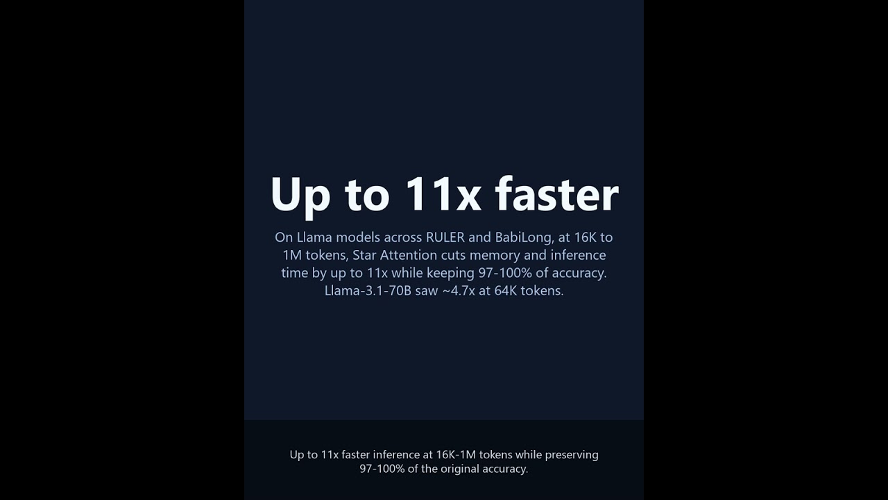 Star Attention: объяснение 11-кратного ускорения инференса LLM от NVIDIA для длинного контекста #...
