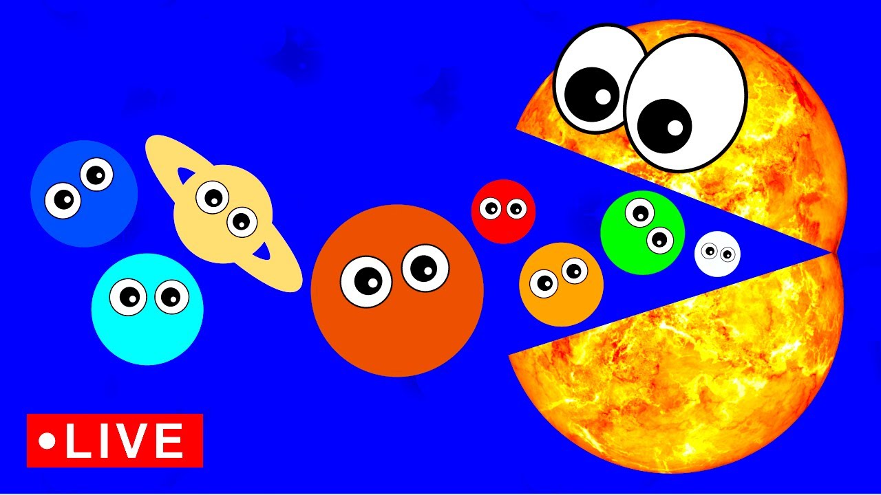 🔴 Planets for BABY 🌎 | Learn Planets for kids Mercury Venus Earth Mars Jupiter Saturn Uranus Neptune