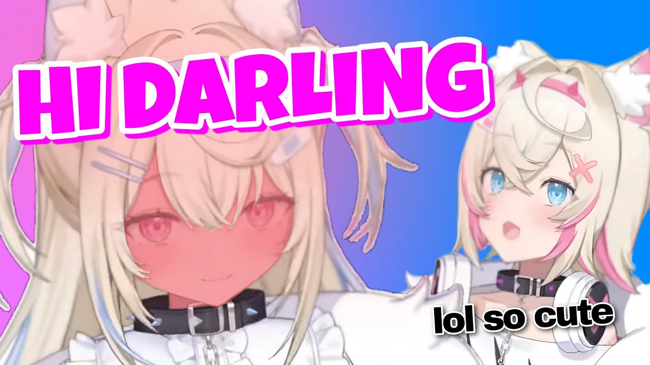 Fuwawa Getting Shy After Everyone Told her to say 