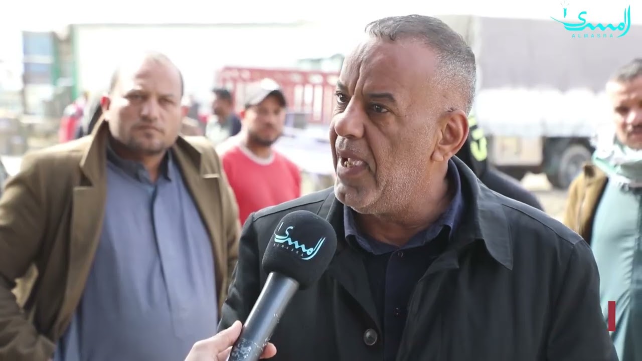 علوة الديوانية وسط الانقاض و المياه الاسنة - تقرير محمد حسن