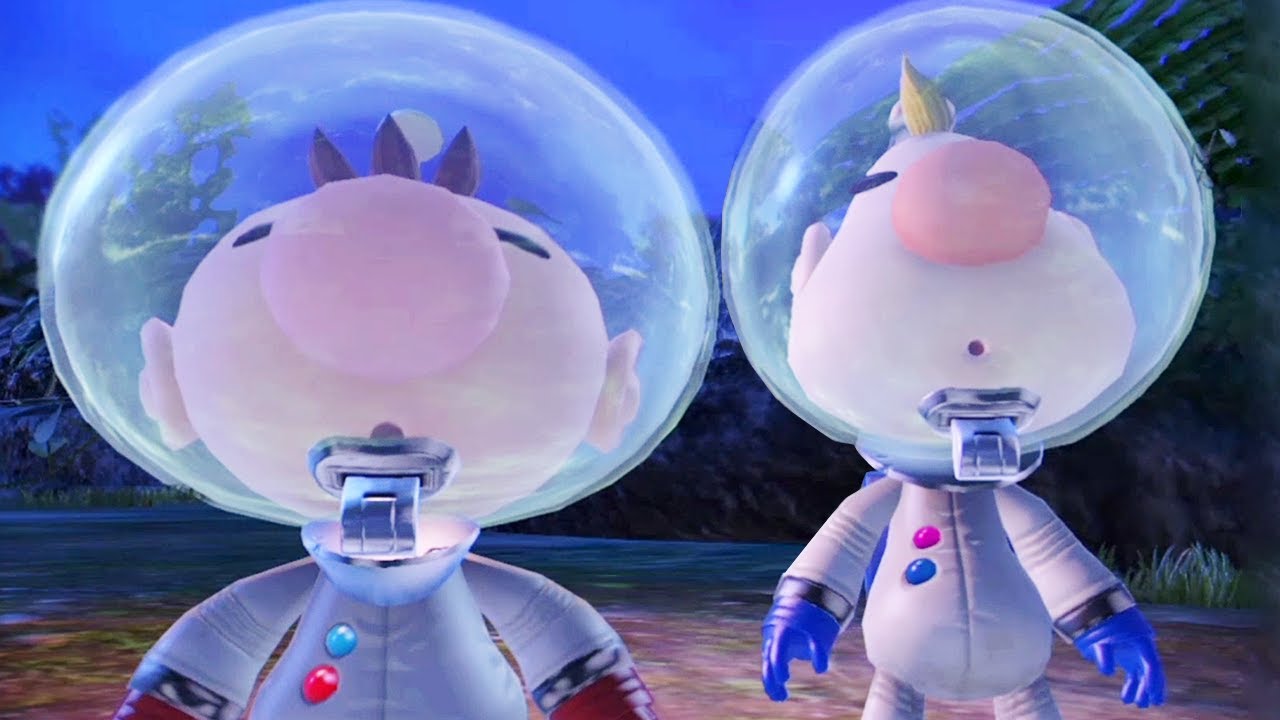 Pikmin 3 Deluxe: Olimar's Comeback - Final Day & Ending Scene - Walkthrough No Commentary Gameplay