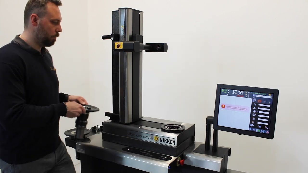 Elbo Controlli NIKKEN tool presetter Hathor SIX A Spindle Identification (SP-ID)