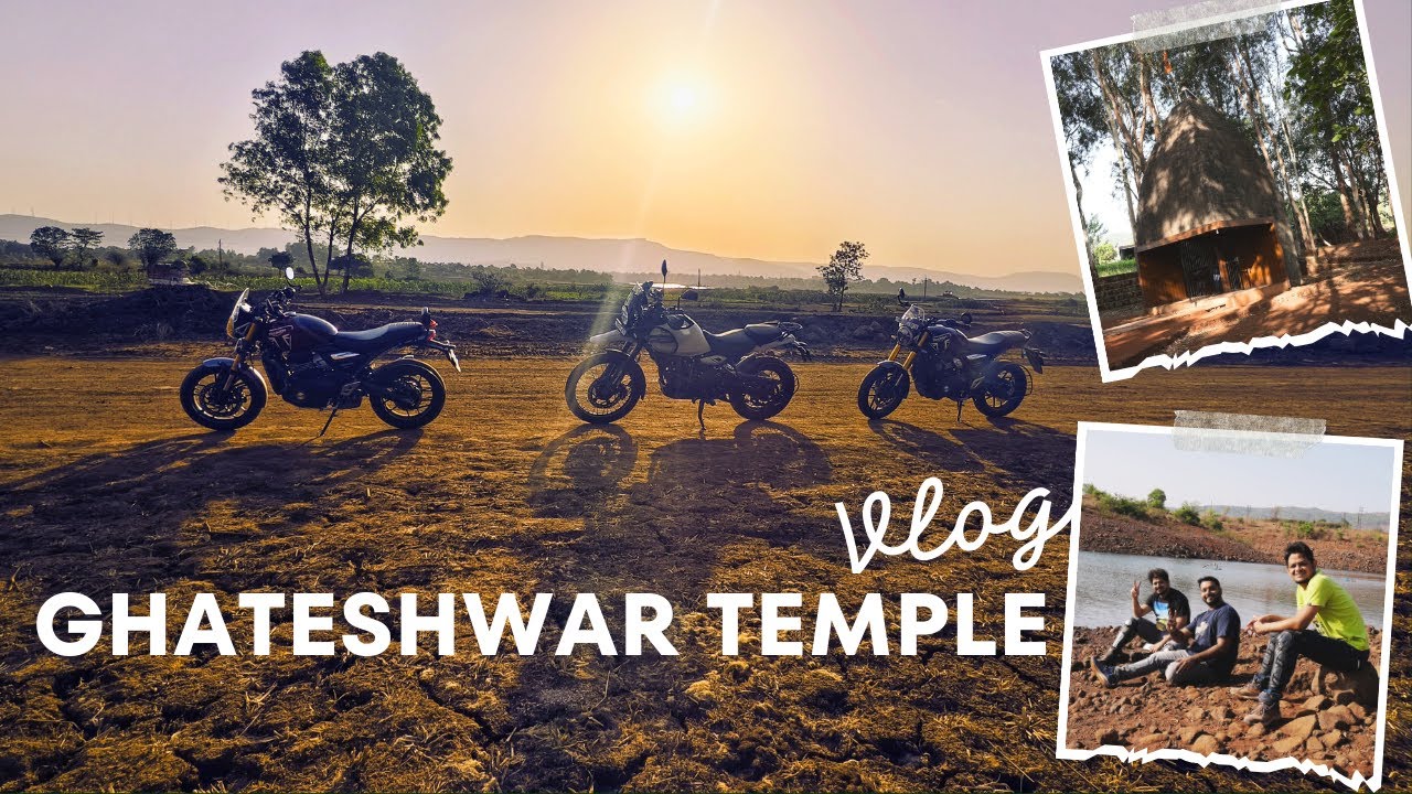 Pune To Ghateshwar Shiv Temple |  Offroad Adventure Morning Bike Ride Near Pune | One Day Trip Plan