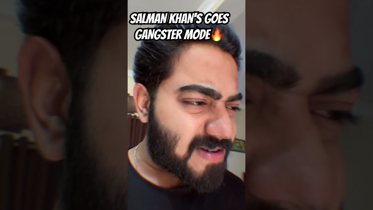 SALMAN KHAN GOES FULL GANGSTER NODE🔥