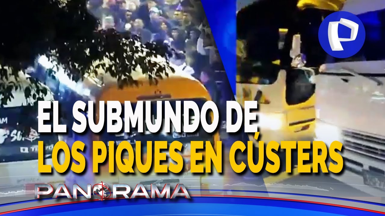 Insólito: el submundo de los piques en cústers