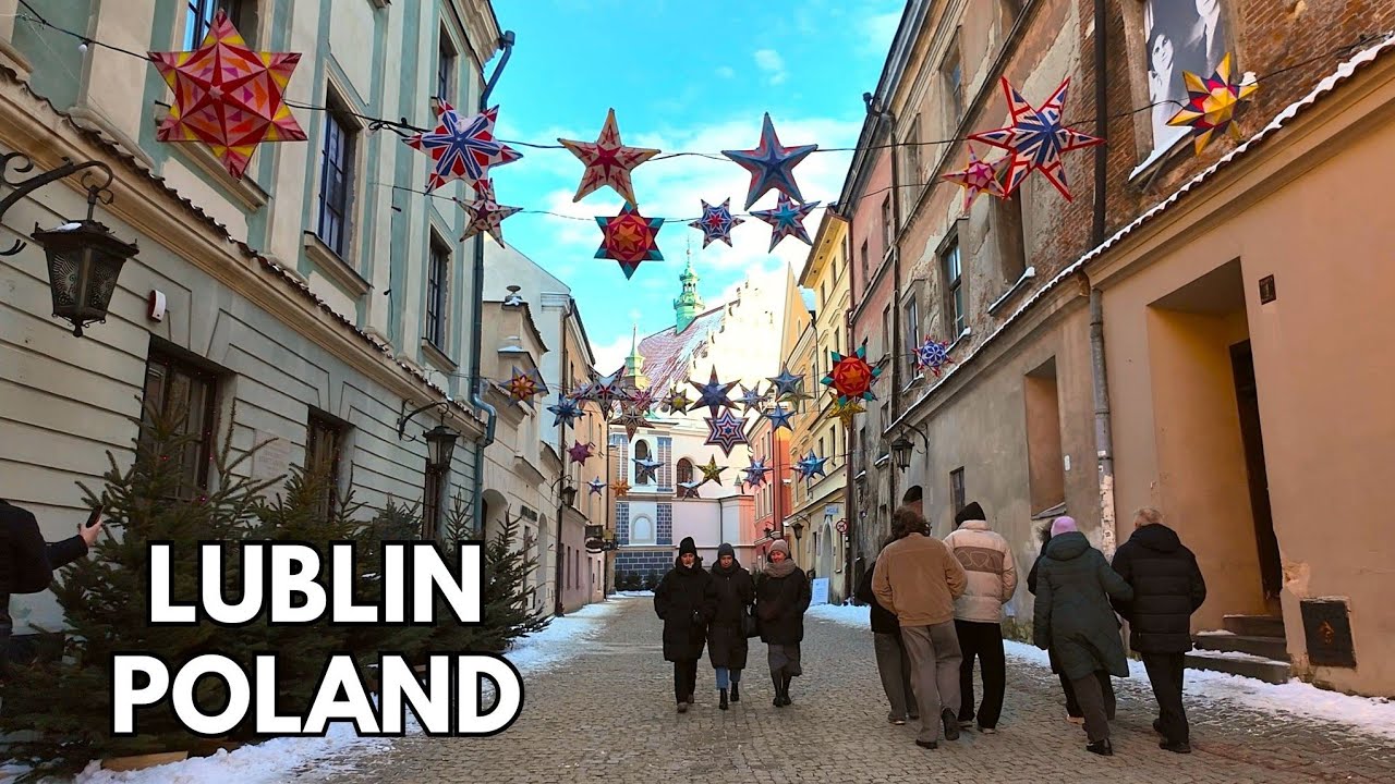 First 2026 Lublin, Poland Walk - Old Town & Krakowskie Przedmiescie - Spacer w Lublinie, Polska