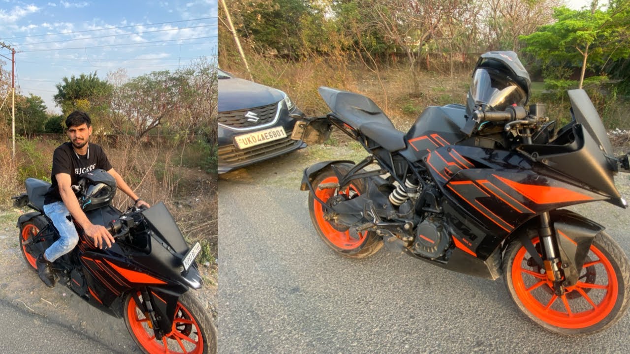 Ride Laila Ktm Rc200 full power 🔥#Shahid Uk04 