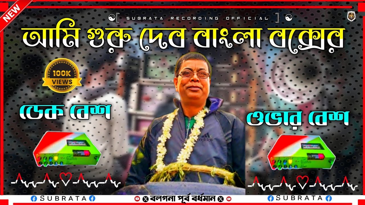 👑২০২৬ বাপি সাউন্ড নতুন 30 15 ইঞ্চি ডেক বেস ননস্টপ ডায়লগ রোডশো🙏bapi sound new dialogue Dek Bass song 