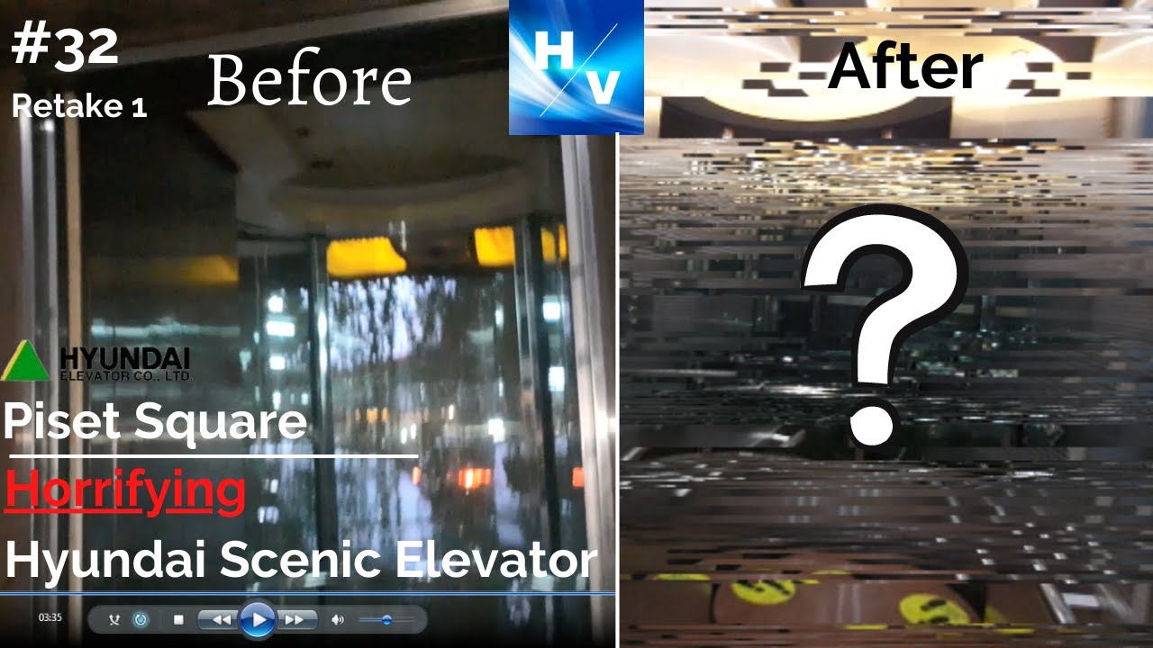 [Retake 1] (Turned off) HORRIFYING Hyundai Elevator at Piset Square