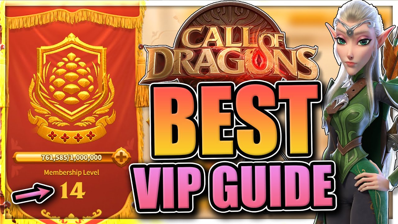 VIP Guide [get honor level 8 today] Call of Dragons