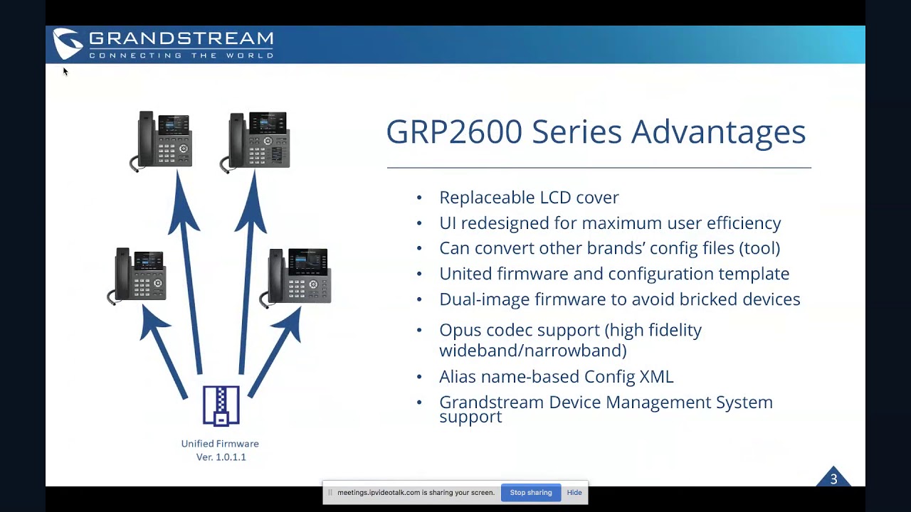 Introducing the GRP series of Carrier-Grade IP Phones