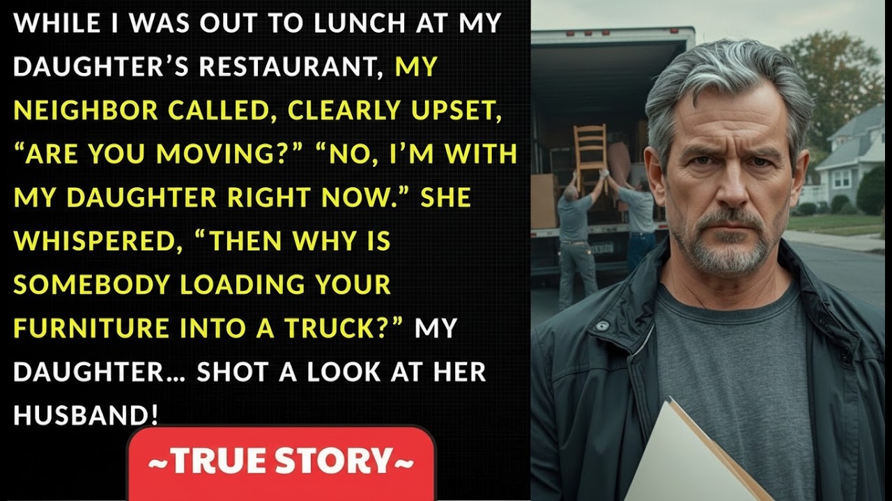 While At My Daughter’s Restaurant, I Got A Call From My Neighbor, “Why Is There A Moving Truck...