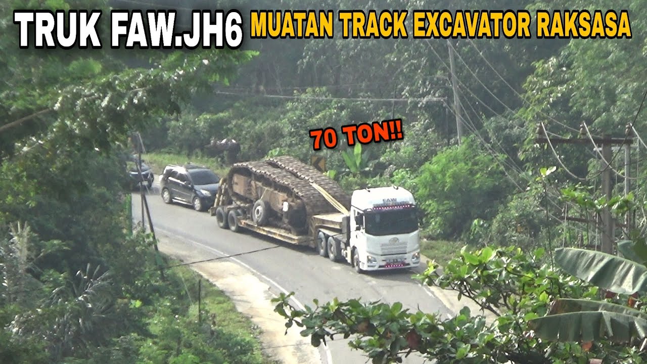 Luar Biasa, ini dia bukti kekuatan mesin truk pabrikan Tiongkok Faw jh6 460HP saat muatan berat