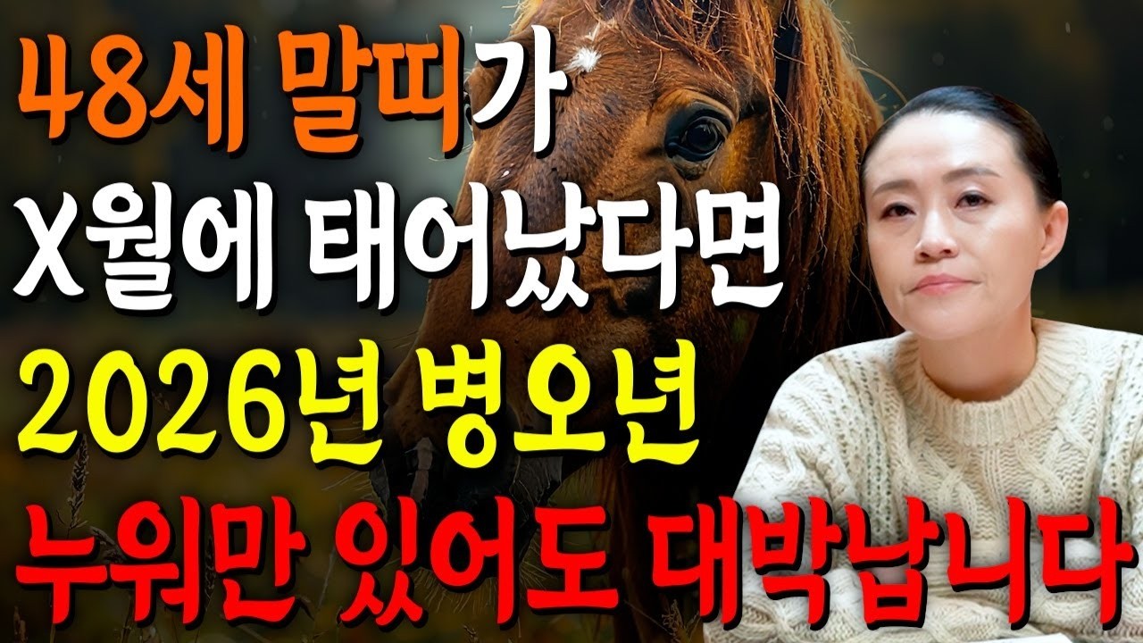 막혀 있던 흐름이 전부 열린다, 1978년생 말띠가 2026년에 잡아야 할 결정적 기회