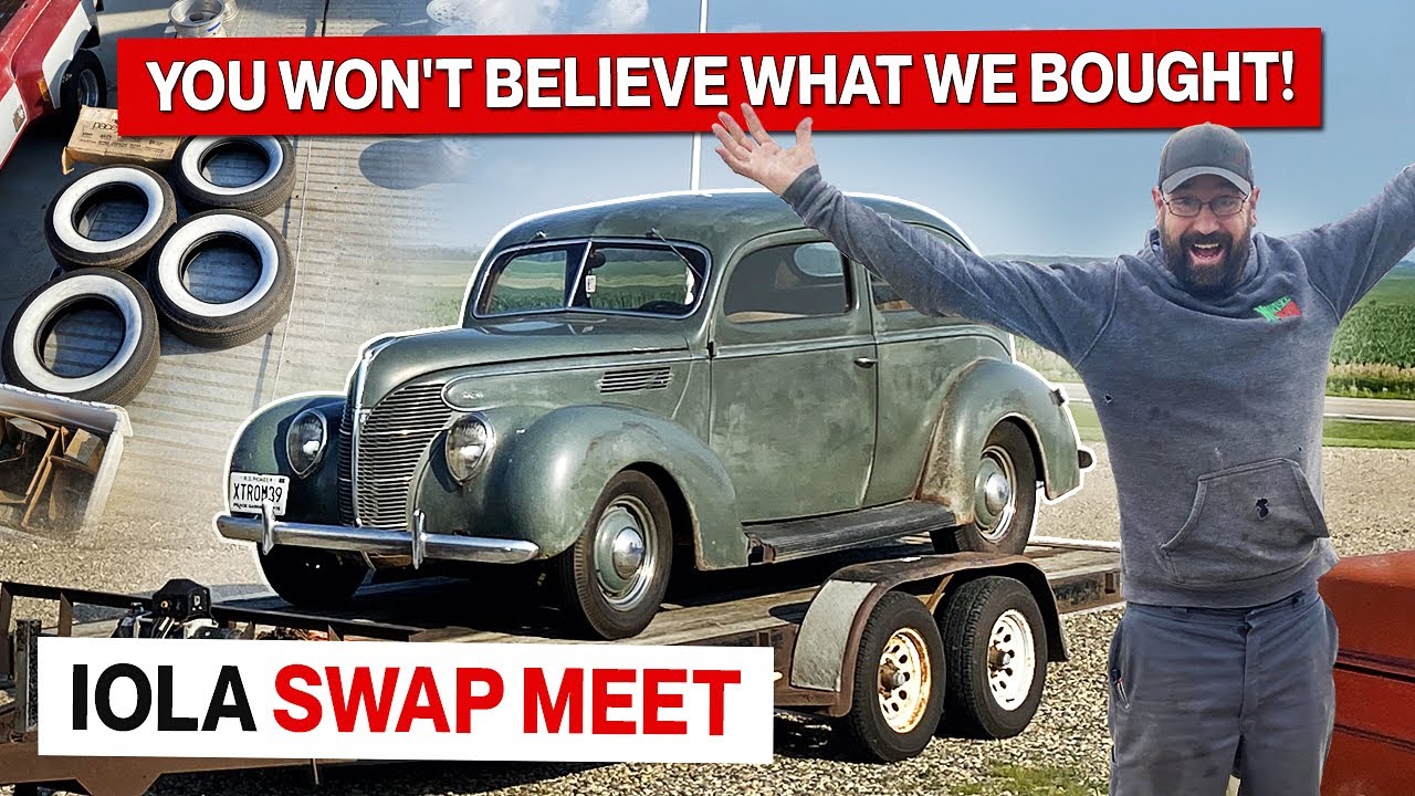 We Hit the Motherlode of Car Parts! The Midwest's Greatest Swap Meet! Iola, Wisconsin 2024!
