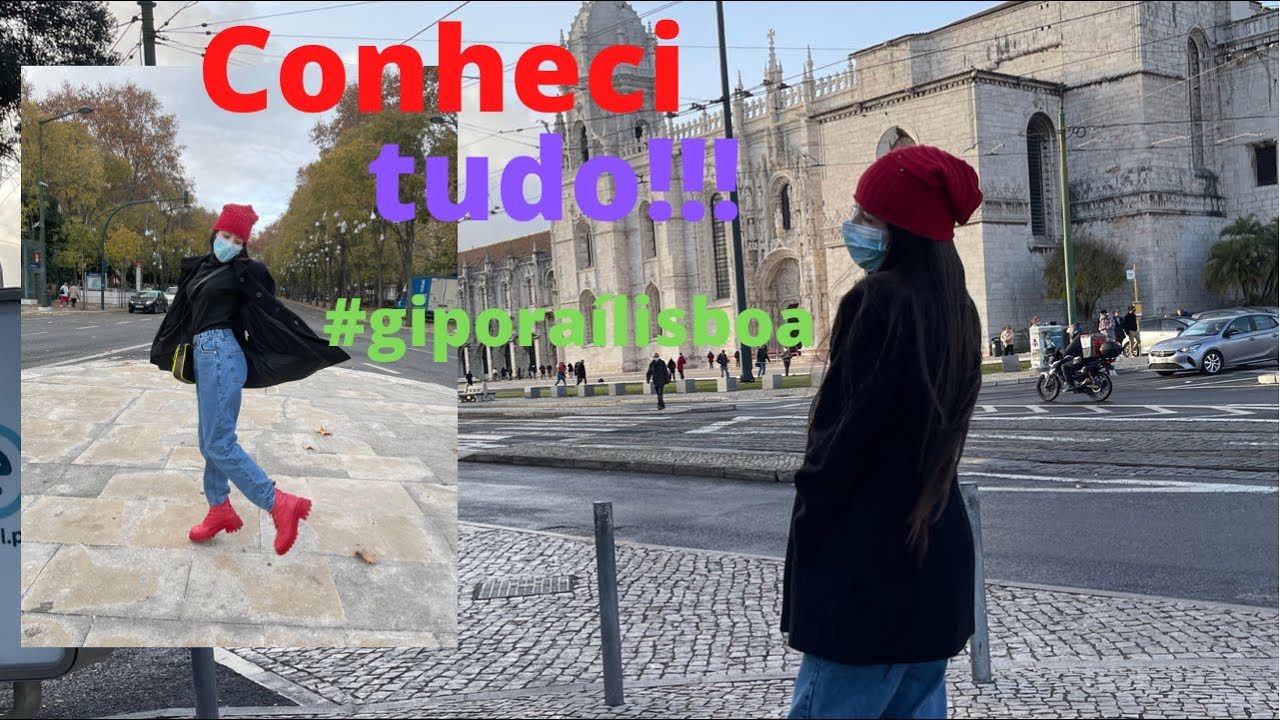 GIOVANNA ALPARONE CONHECEU PORTUGAL PELA PRIMEIRA VEZ E FEZ UM #giporaílisboa ❤️💋🇵🇹