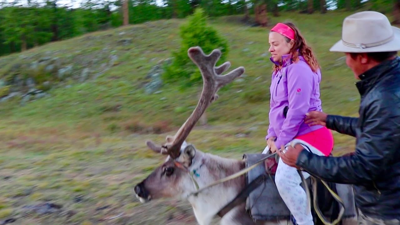 Reindeer Riding in Mongolia