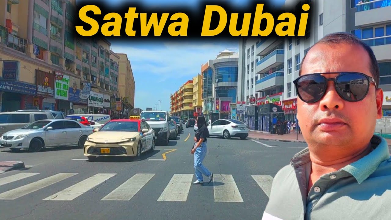 Satwa Dubai | Street Walking Tour | Satwa Dubai Mobile Market @parwezakhtervlogs