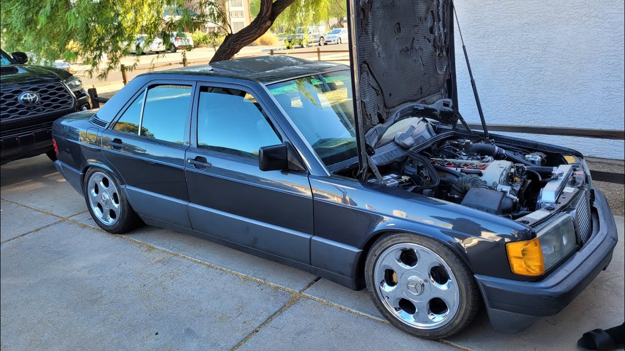 190e m111 kompressor Swapped Breakdown