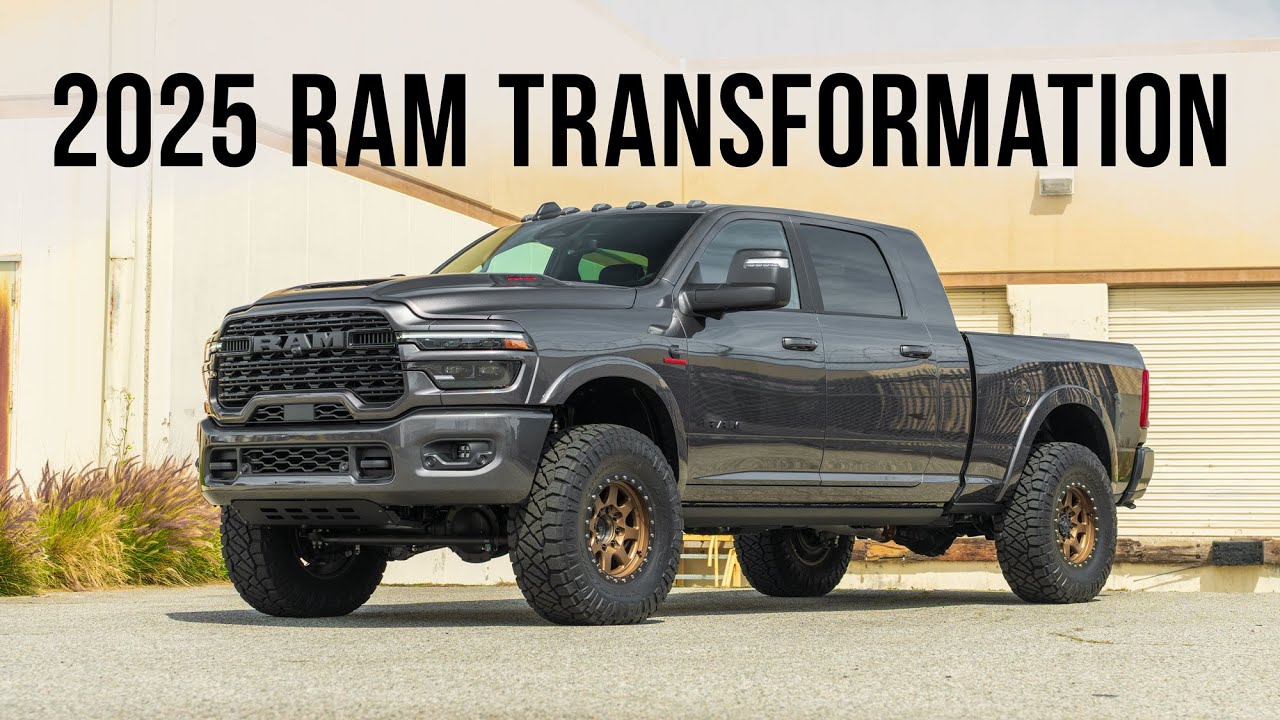 Carli Suspension Ram Level Kit | 2025 Cummins Ram Leveled on 37s