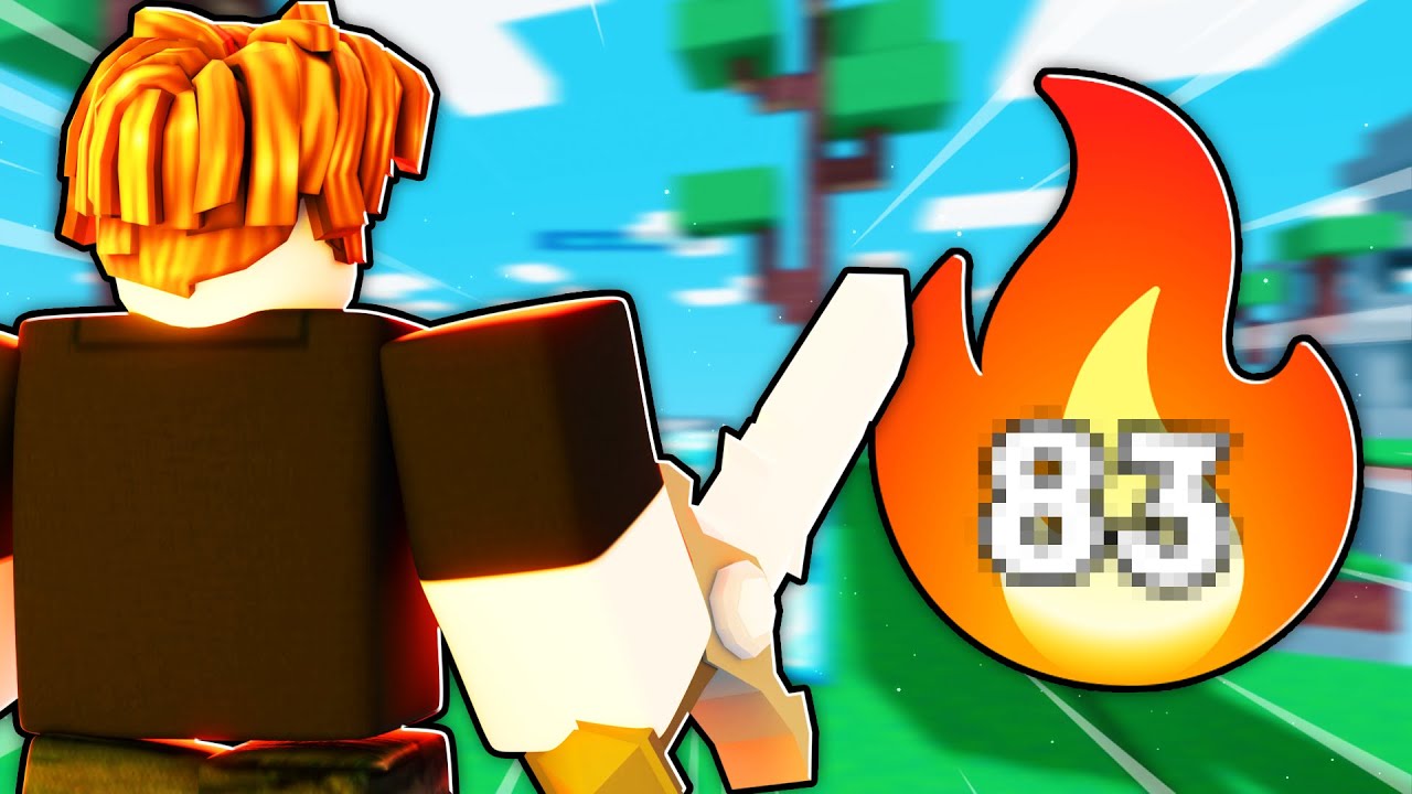GETTING a 100 WIN STREAK in 1v1... pt.1 (Roblox Bedwars)