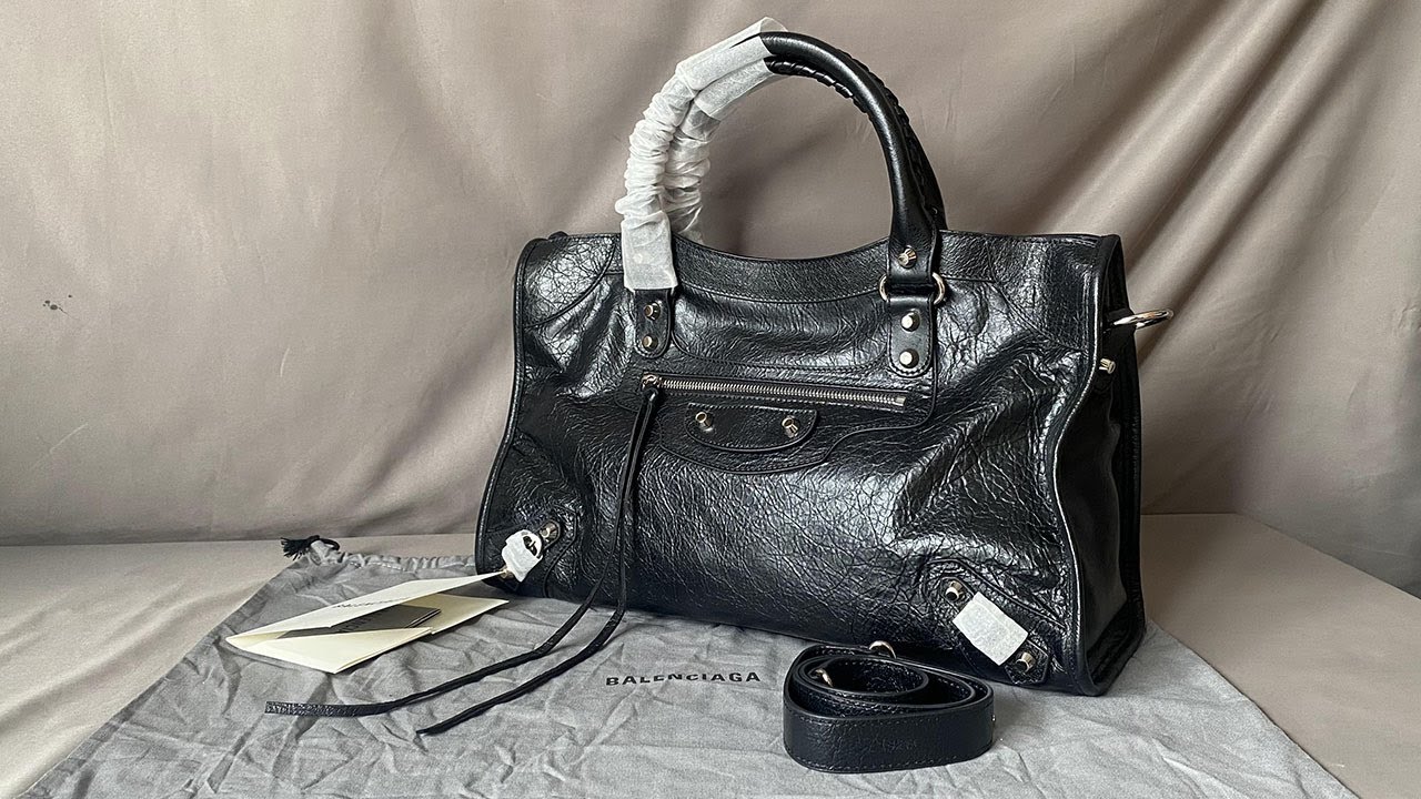 Balenciaga LE CITY Medium Bag Black Review From Supkicks