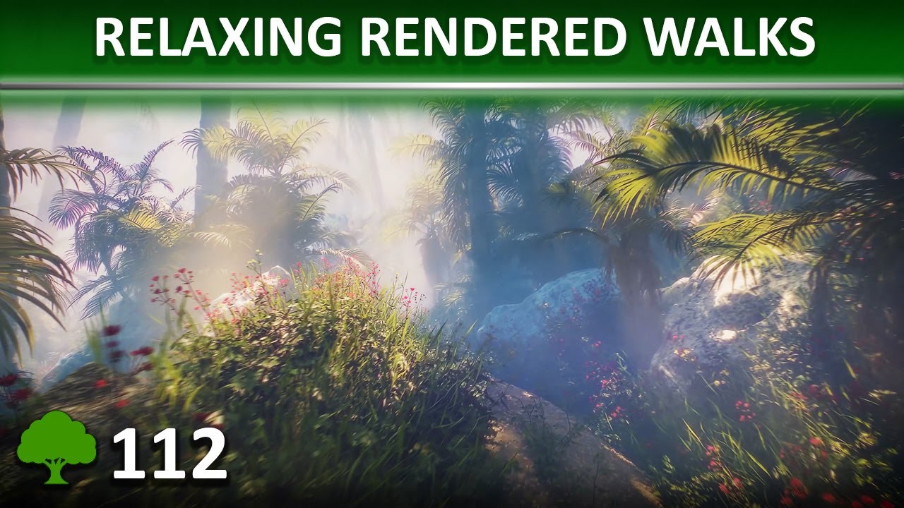 Relaxing rendered walk 112