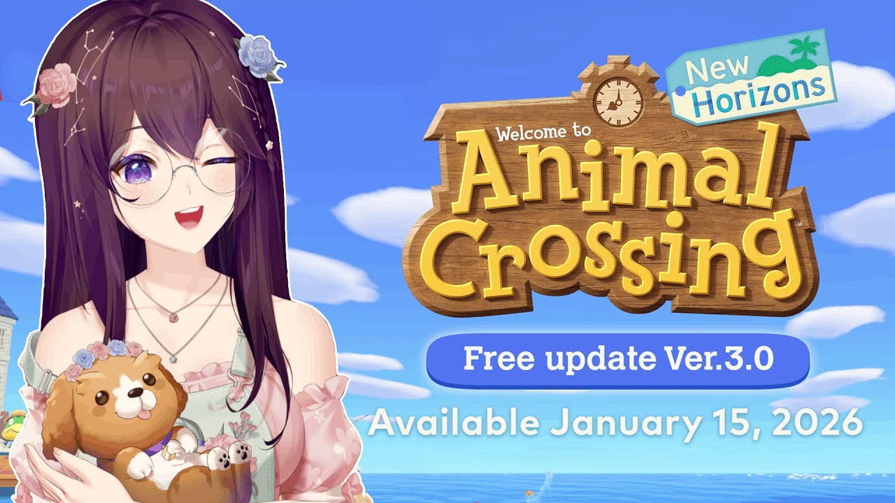 NEW UPDATE YAY!!! 【Animal Crossing: New Horizons】