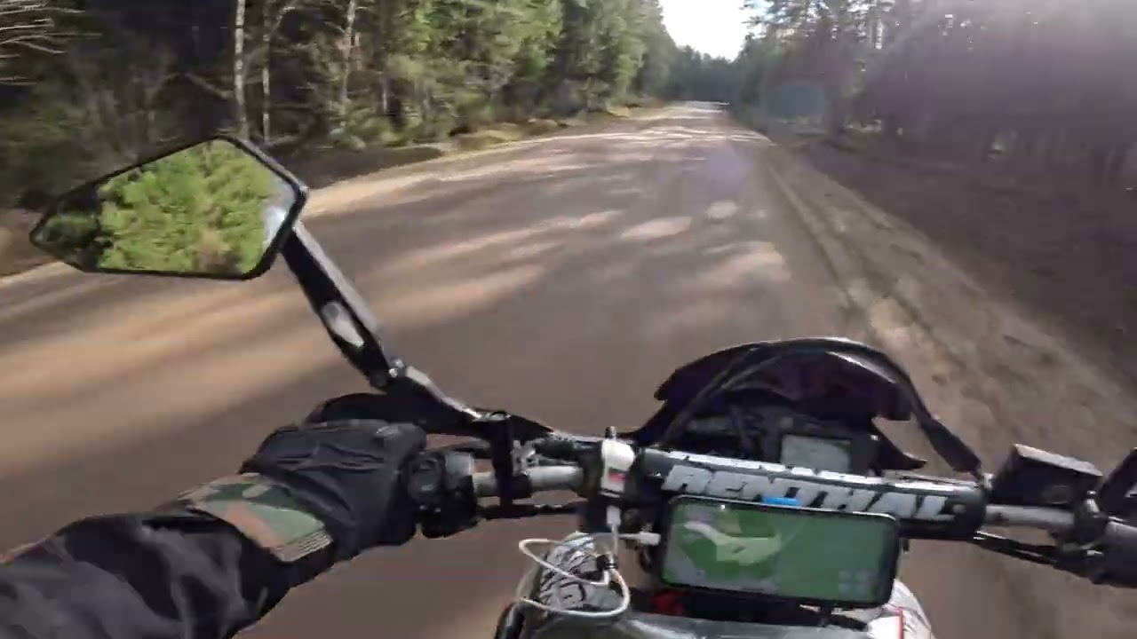 Chill evening ride XT660R