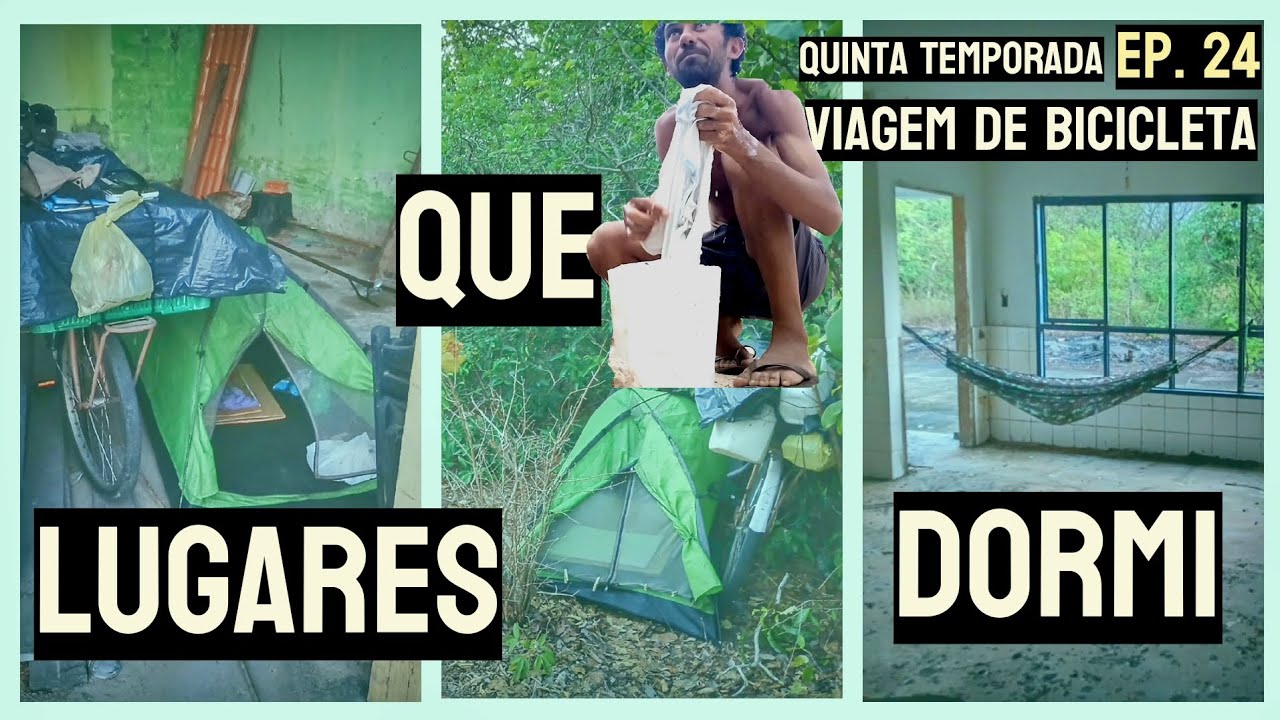 CADA DIA UM LUGAR PRA DORMIR DIFERENTE - Viagem de bike #111