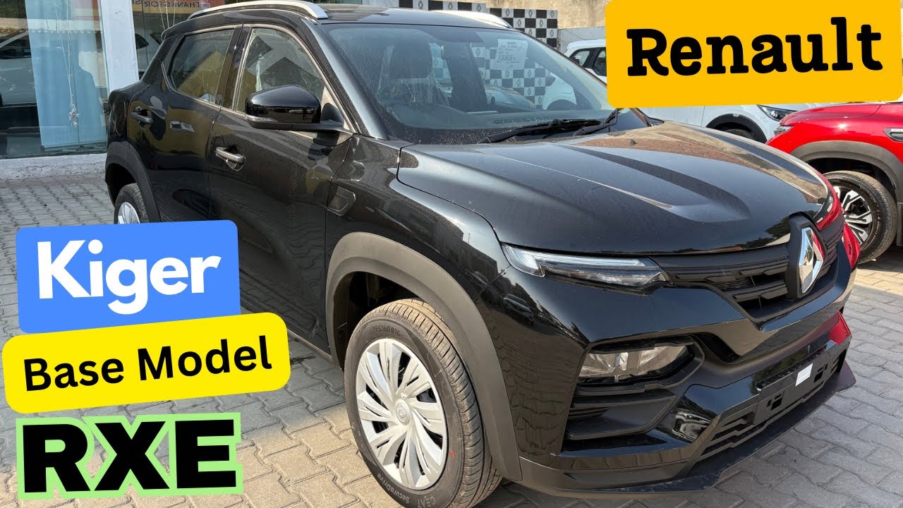 Base Model Renault Kiger RXE 2025 | Base Model से ही black colour | Renault Kiger Base Model RXE |