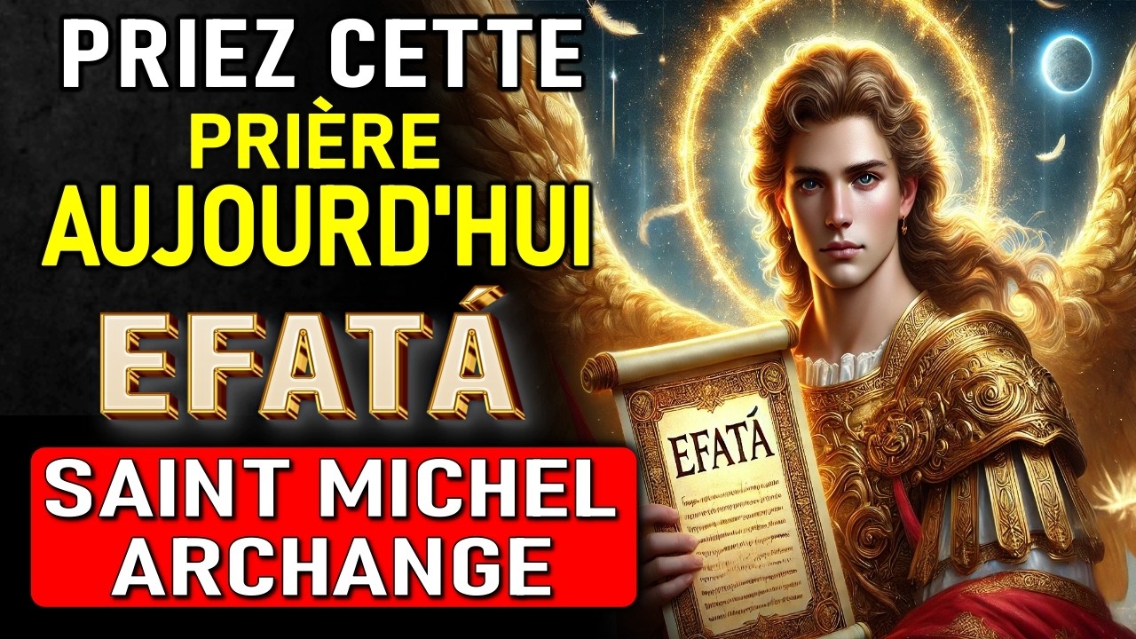 🙏 PRIÈRE PUISSANTE à SAINT MICHEL pour la FIN des Dettes et l’ARRIVÉE de la Prospérité Divine ! 💸✨