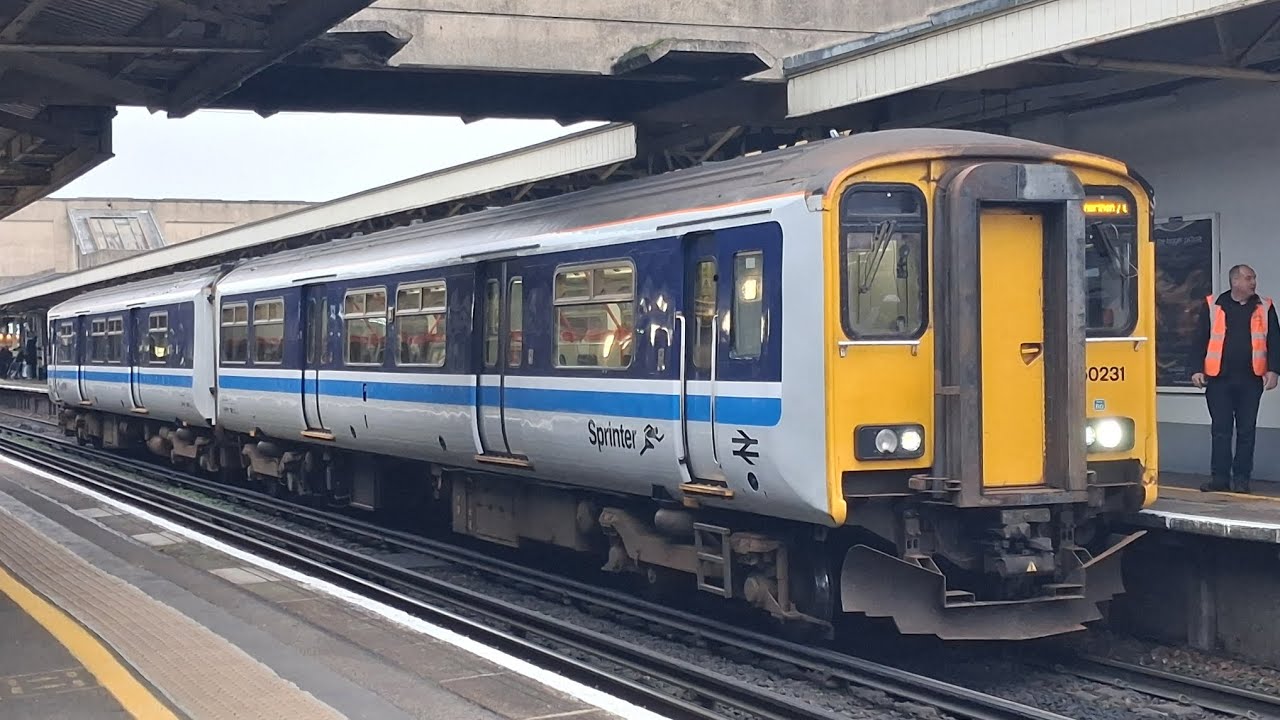 Class 150 'Sprinter' at Woking | 23/12/2025