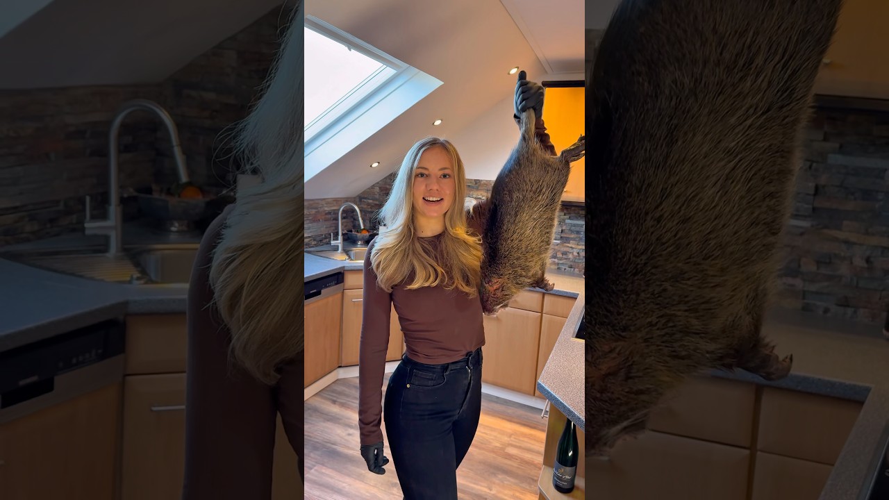 Eine Ratte essen ??!! Nutria auf den Teller 🍽️ #naturschutz #artenschutz #jagd #j&auml;gerin #huntress