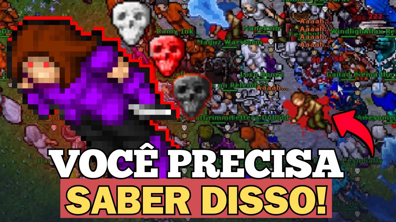 TUDO SOBRE O PVP DO TIBIA! (que voc&ecirc; precisa saber)