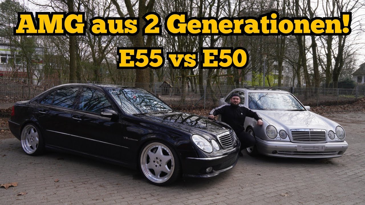 Den W210 und W211 als AMG im vergleich! E55 vs E50! Wertanlage?