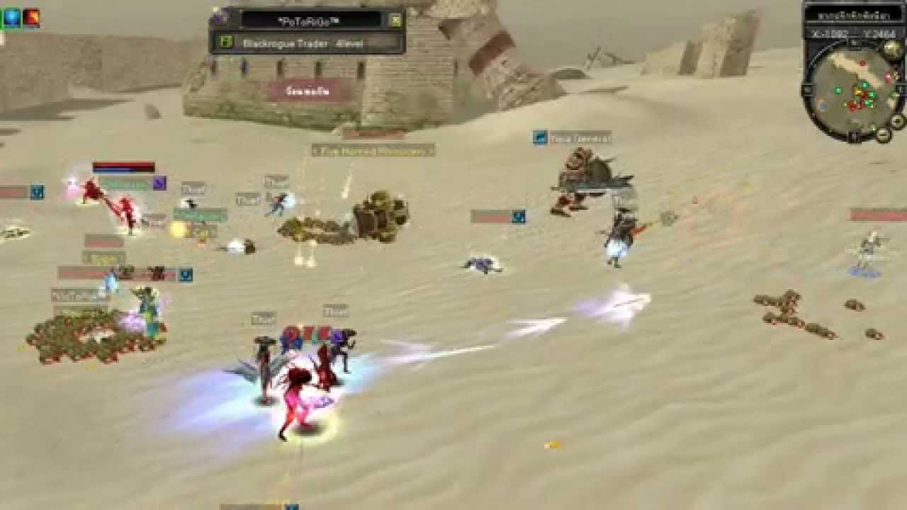 Silkroad Online SRO Job War Thief VS Hunter Special Trader Shop Hotan