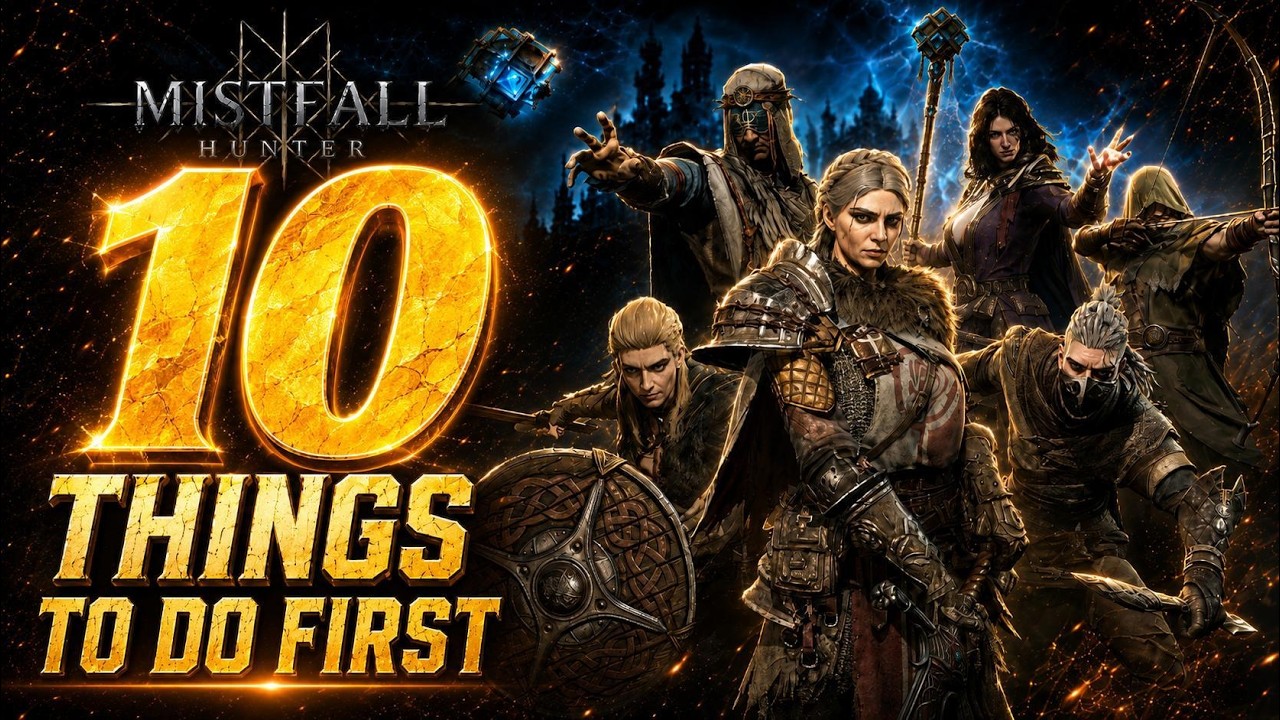Mistfall Hunter 10 Things To Do First - Best Start