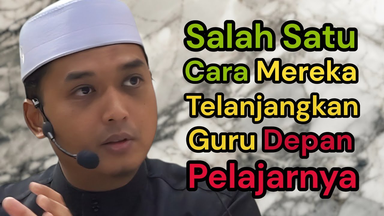 CARA CARA MEREKA HALANG KEBANGKITAN ANAK MUDA DI WE5T B4NK 🔻 Ustaz Hasbullah Najib