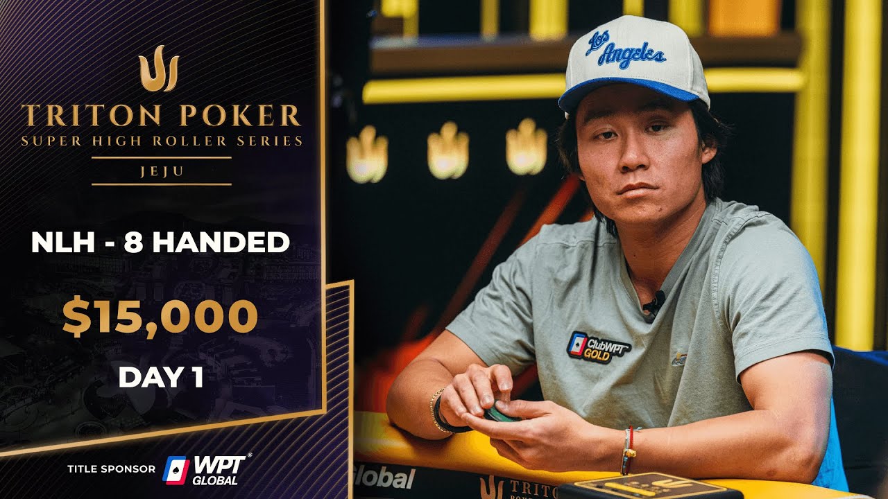 $15K NLH 8-Handed – Event #1, Day 1 | Triton Poker Series Jeju 2025