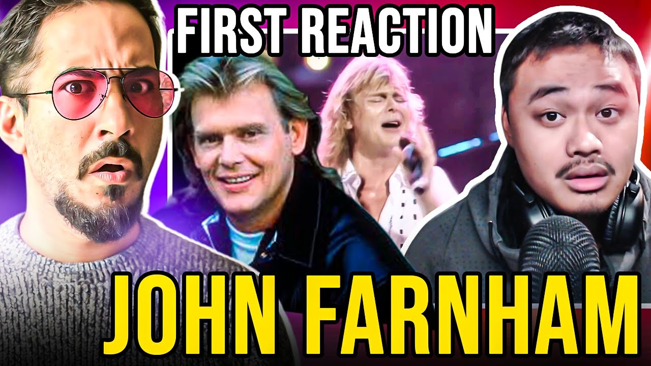 John Farnham - Help (LIVE) REACTION - He Couldn't BELIEVE It!!
