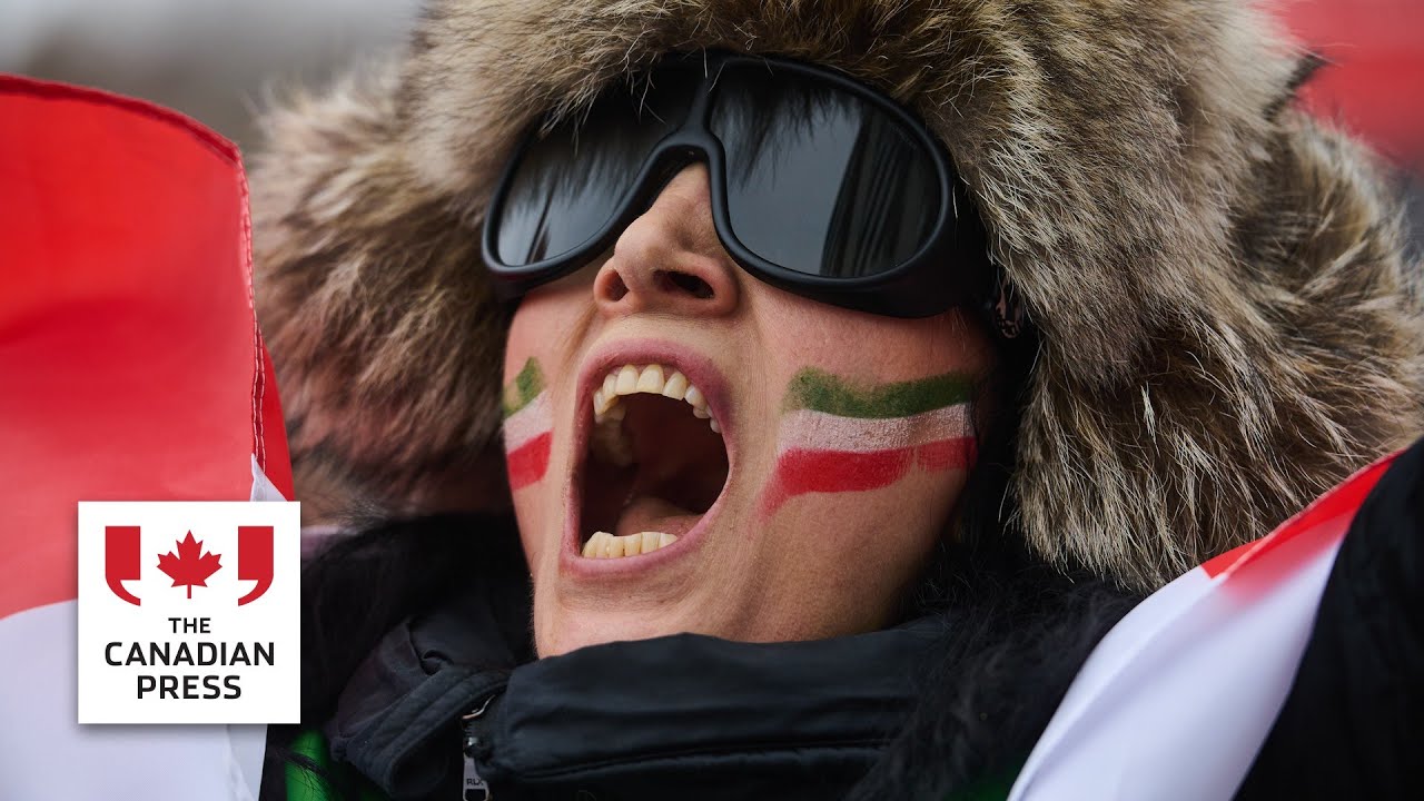 Hundreds of thousands march in Toronto rally for Iran