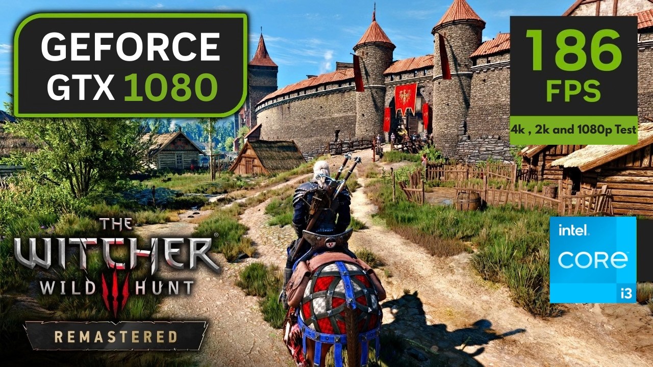 The Witcher 3 Remastered - GTX 1080 - Low to Ultra Benchmark on 4k 2k and 1080p Test