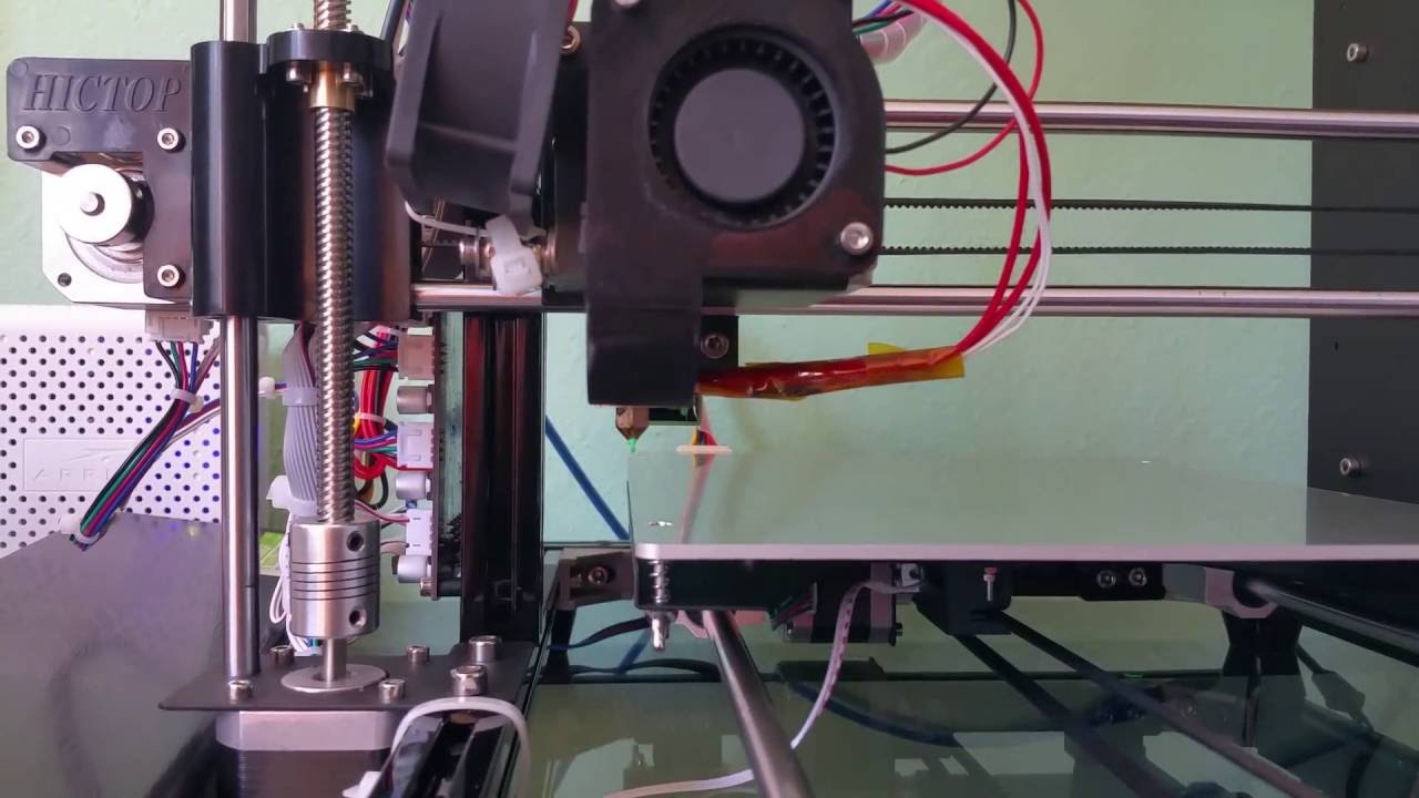 HICTOP Prusa i3 auto level print problem